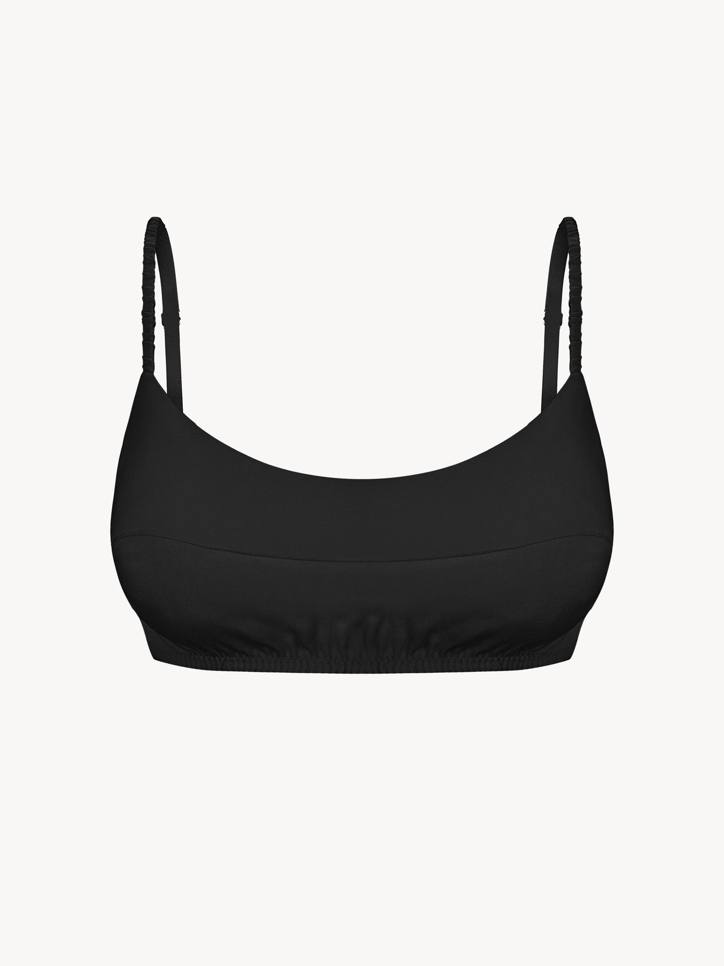 Eucalyptus top in black