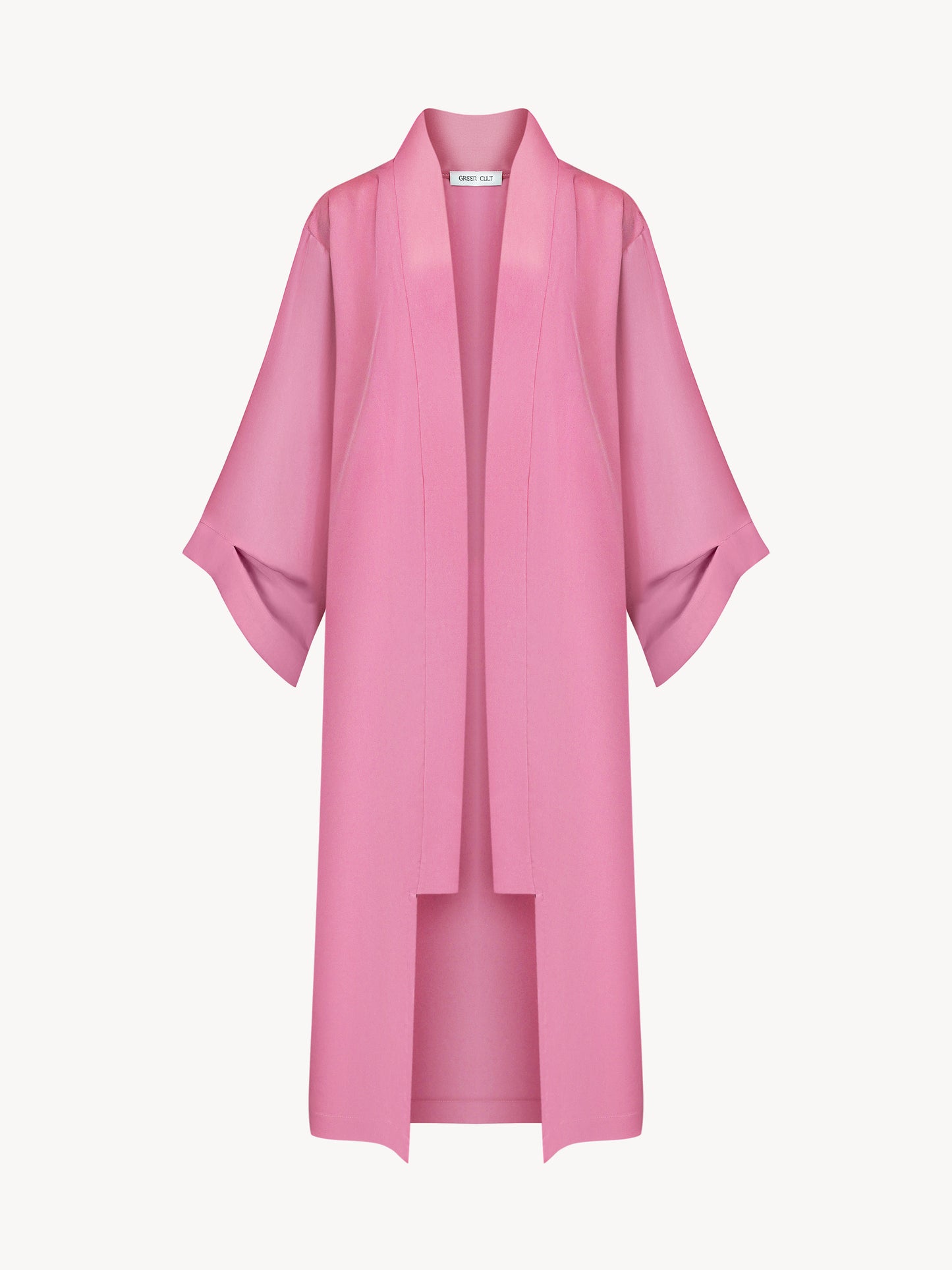 Eucalyptus kiss long kimono in pink