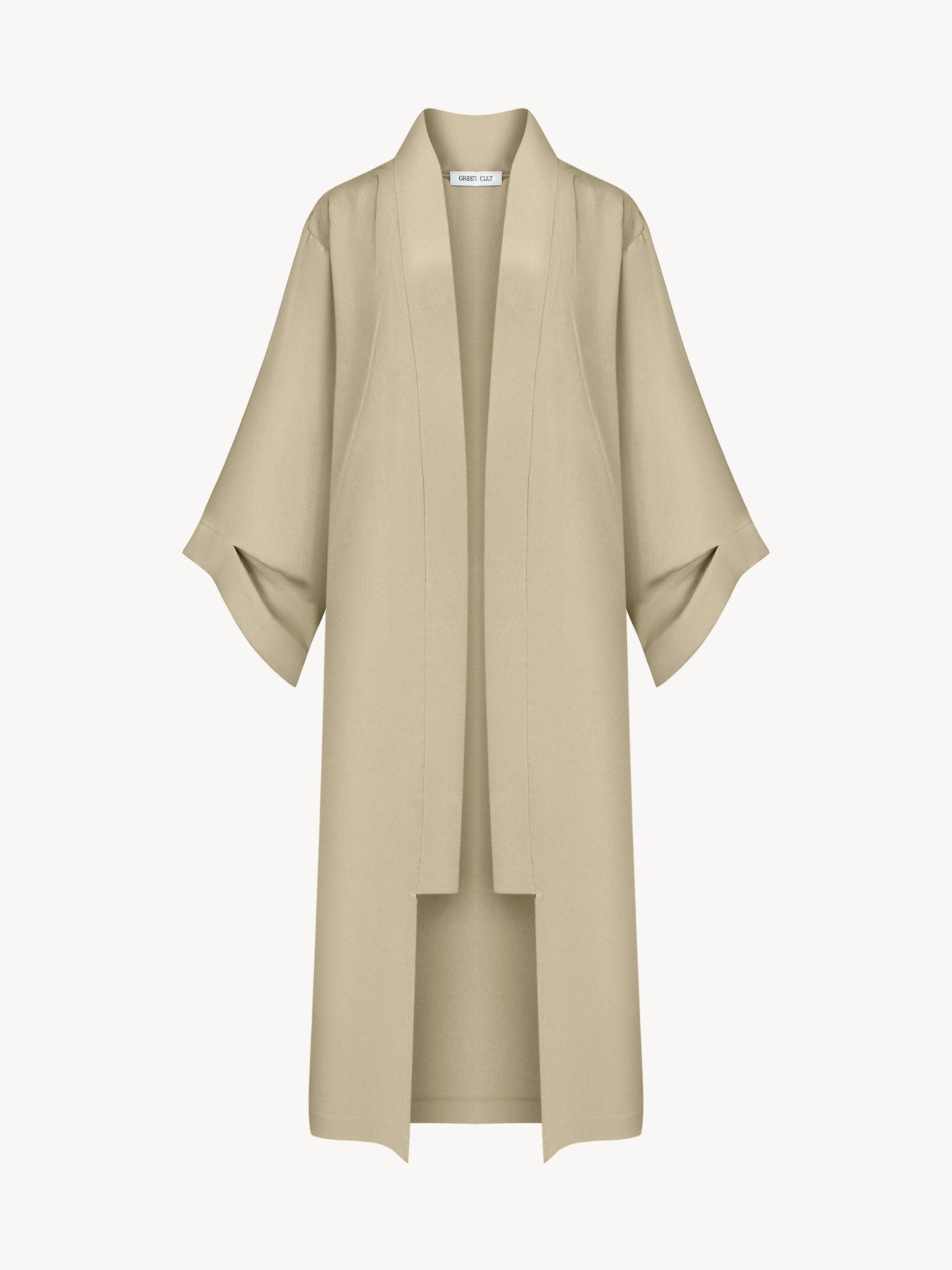 Eucalyptus kiss long kimono in beige