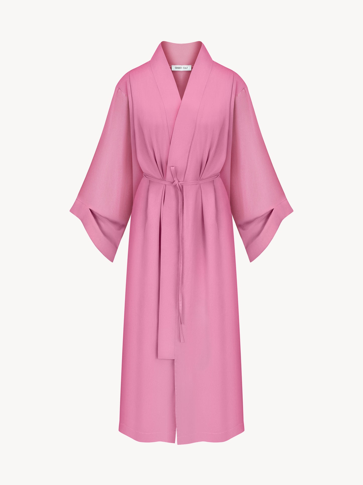 Eucalyptus kiss long kimono in pink