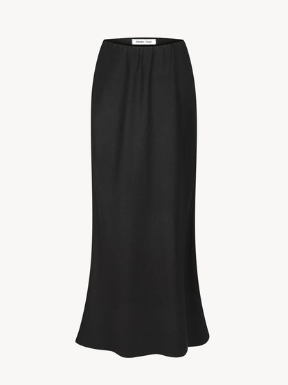 A black eucalyptus skirt