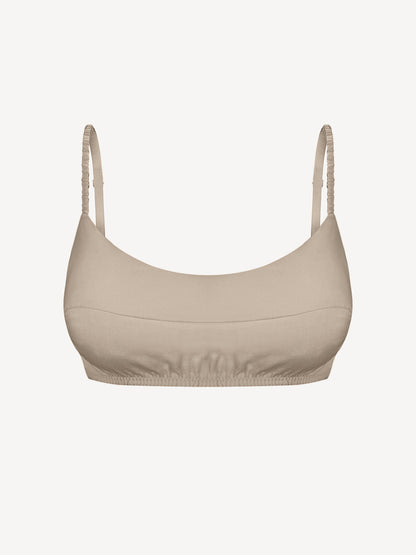 NAOMI EUCALYPTUS TOP IN NUDE