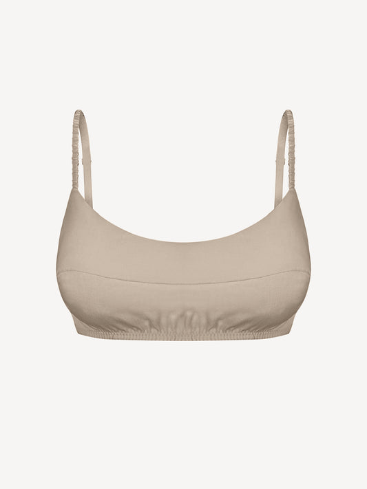 NAOMI EUCALYPTUS TOP IN NUDE