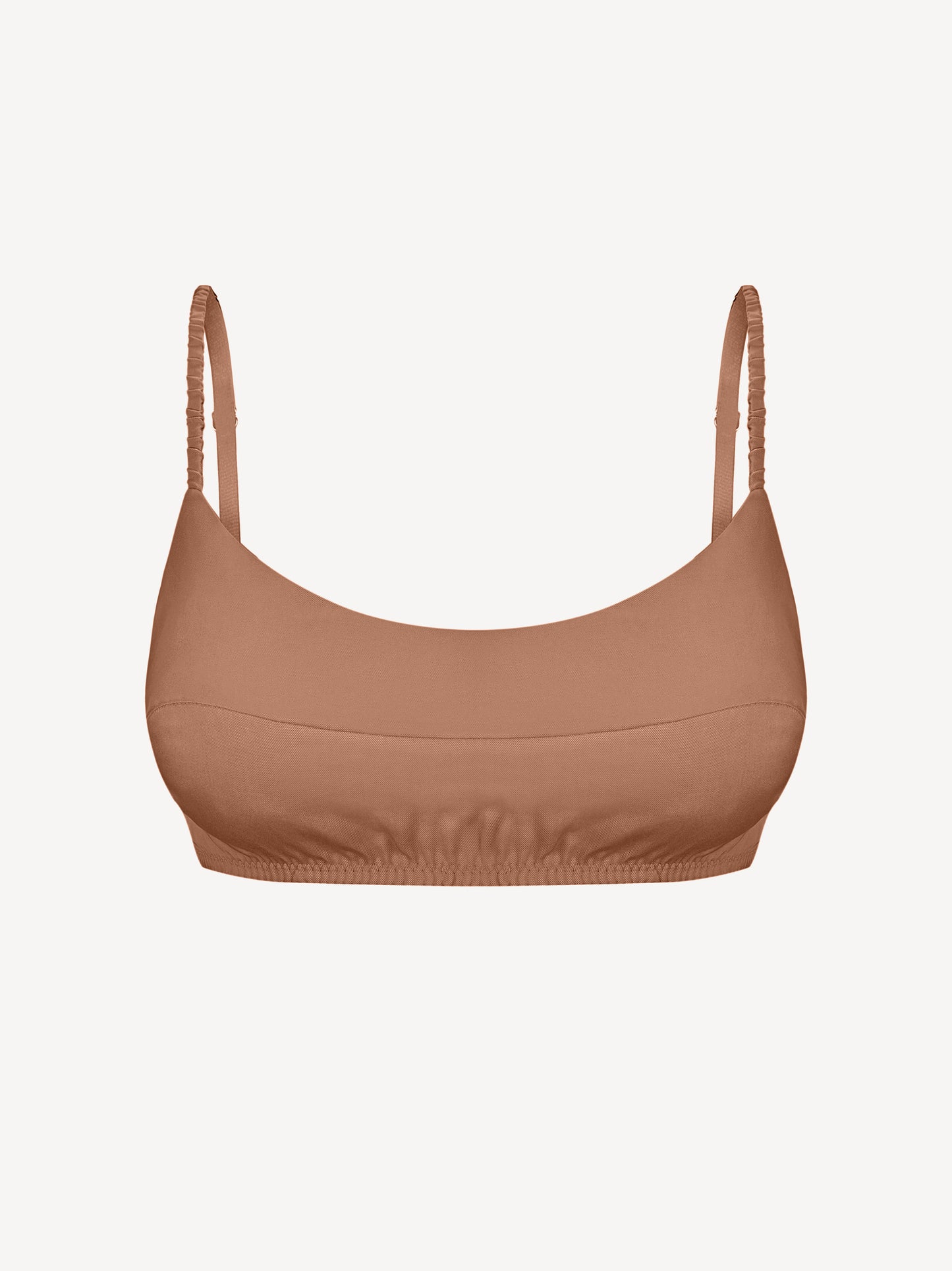 NAOMI EUCALYPTUS TOP IN TERRACOTTA