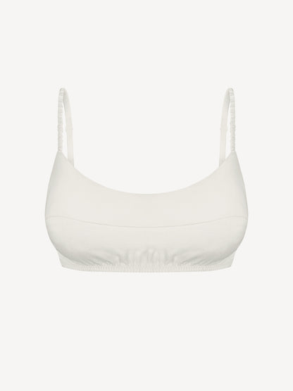 NAOMI EUCALYPTUS TOP IN PALE CELERY