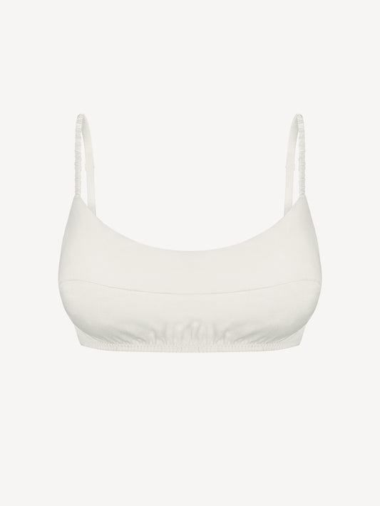 NAOMI EUCALYPTUS TOP IN PALE CELERY