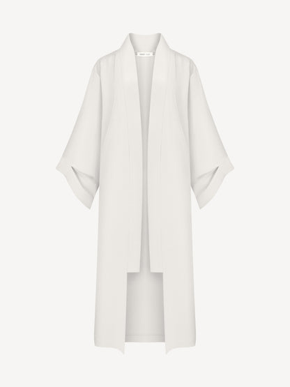 NOA EUCALYPTUS MAXI KIMONO IN PALE CELERY