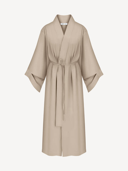 NOA EUCALYPTUS MAXI KIMONO IN NUDE