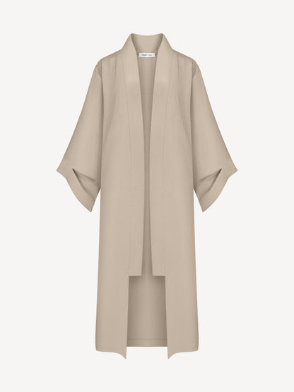 NOA EUCALYPTUS MAXI KIMONO IN NUDE