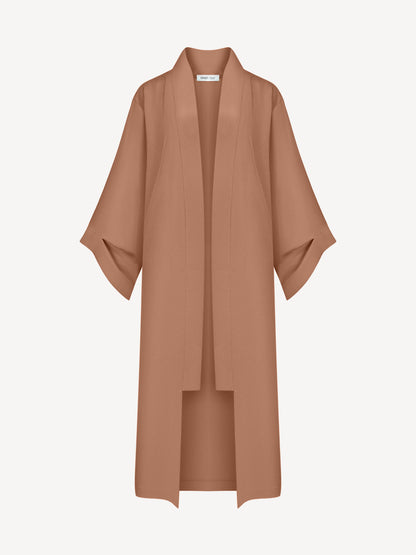 NOA EUCALYPTUS MAXI KIMONO IN TERRACOTA