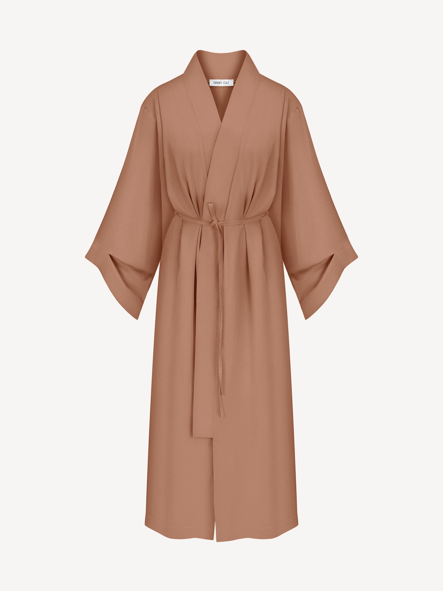 NOA EUCALYPTUS MAXI KIMONO IN TERRACOTA
