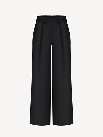 LUNA EUCALYPTUS PANTS IN BLACK