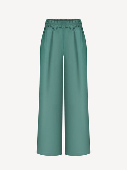 LUNA EUCALYPTUS PANTS IN SEA WAVE
