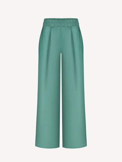 LUNA EUCALYPTUS PANTS IN SEA WAVE