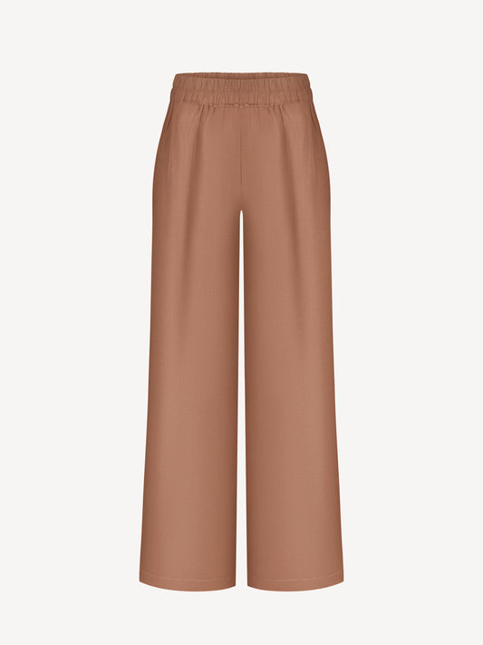 LUNA EUCALYPTUS PANTS IN TERRACOTA