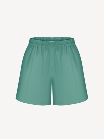 INES EUCALYPTUS SHORTS IN SEA WAVE