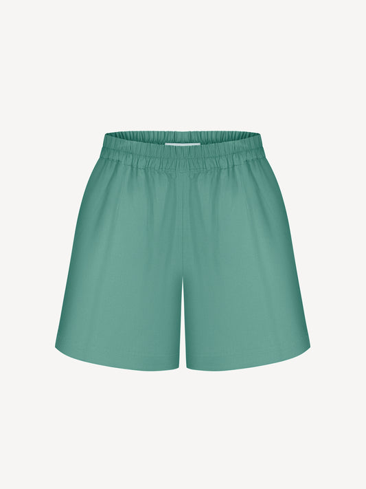 INES EUCALYPTUS SHORTS IN SEA WAVE