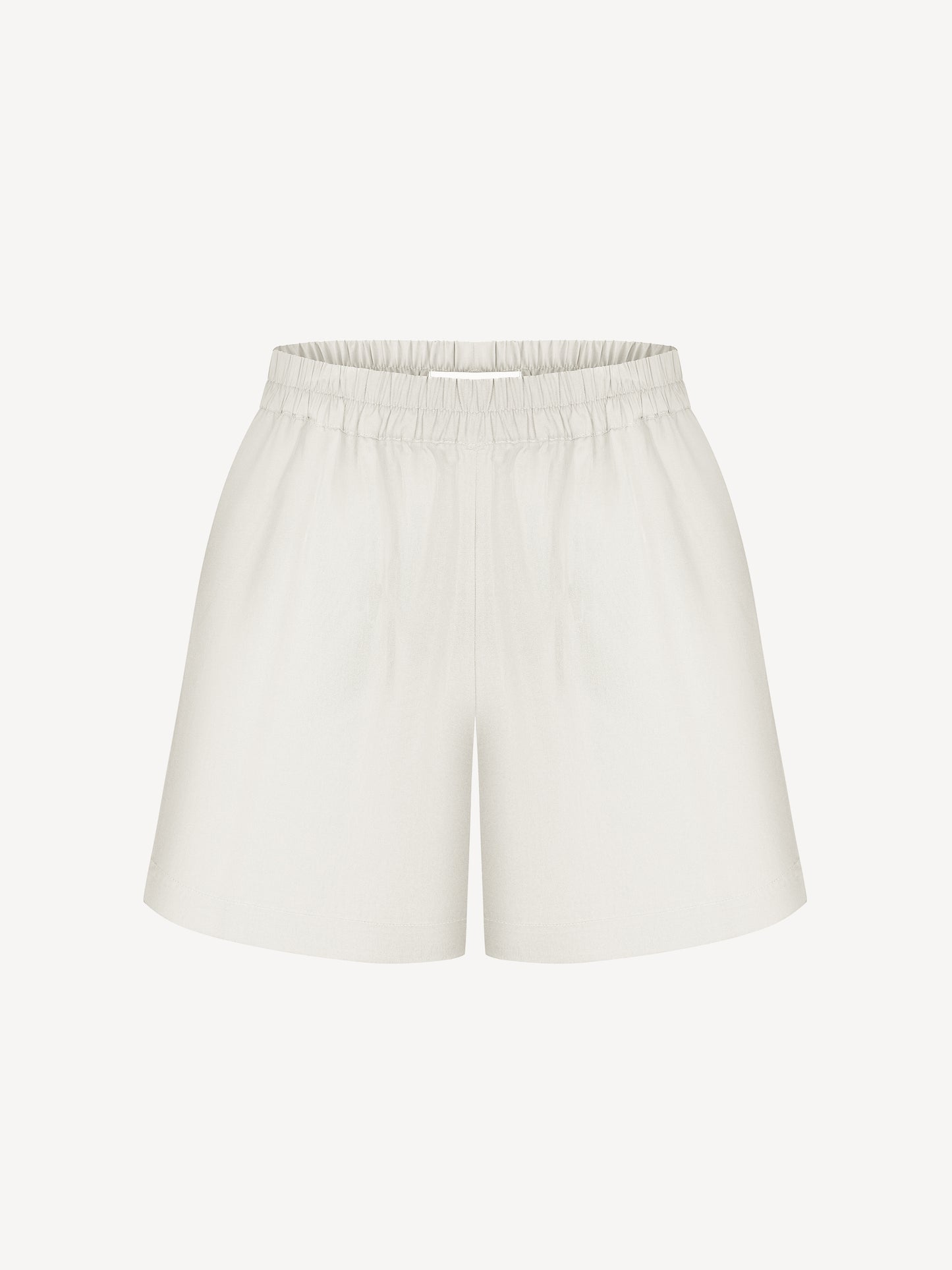 INES EUCALYPTUS SHORTS IN PALE CELERY