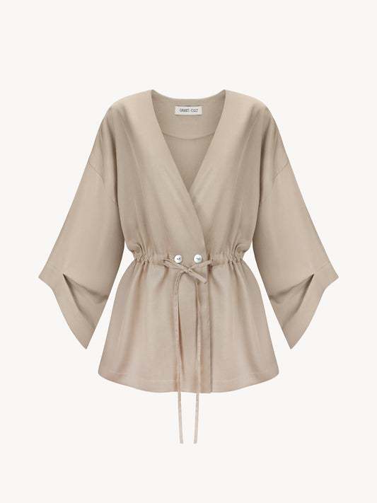 AYA EUCALYPTUS KIMONO IN NUDE