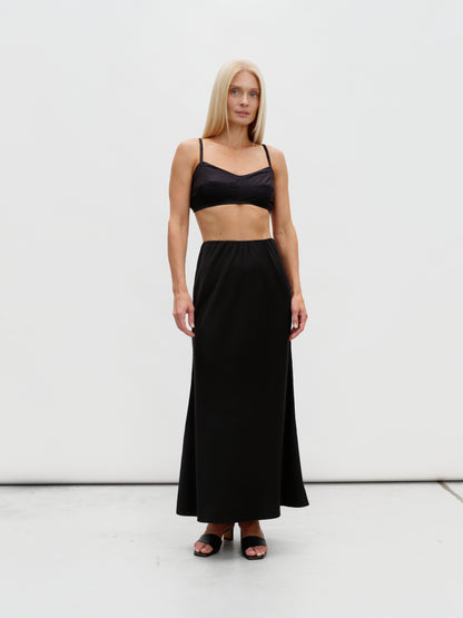 Black top from peaceful silk 