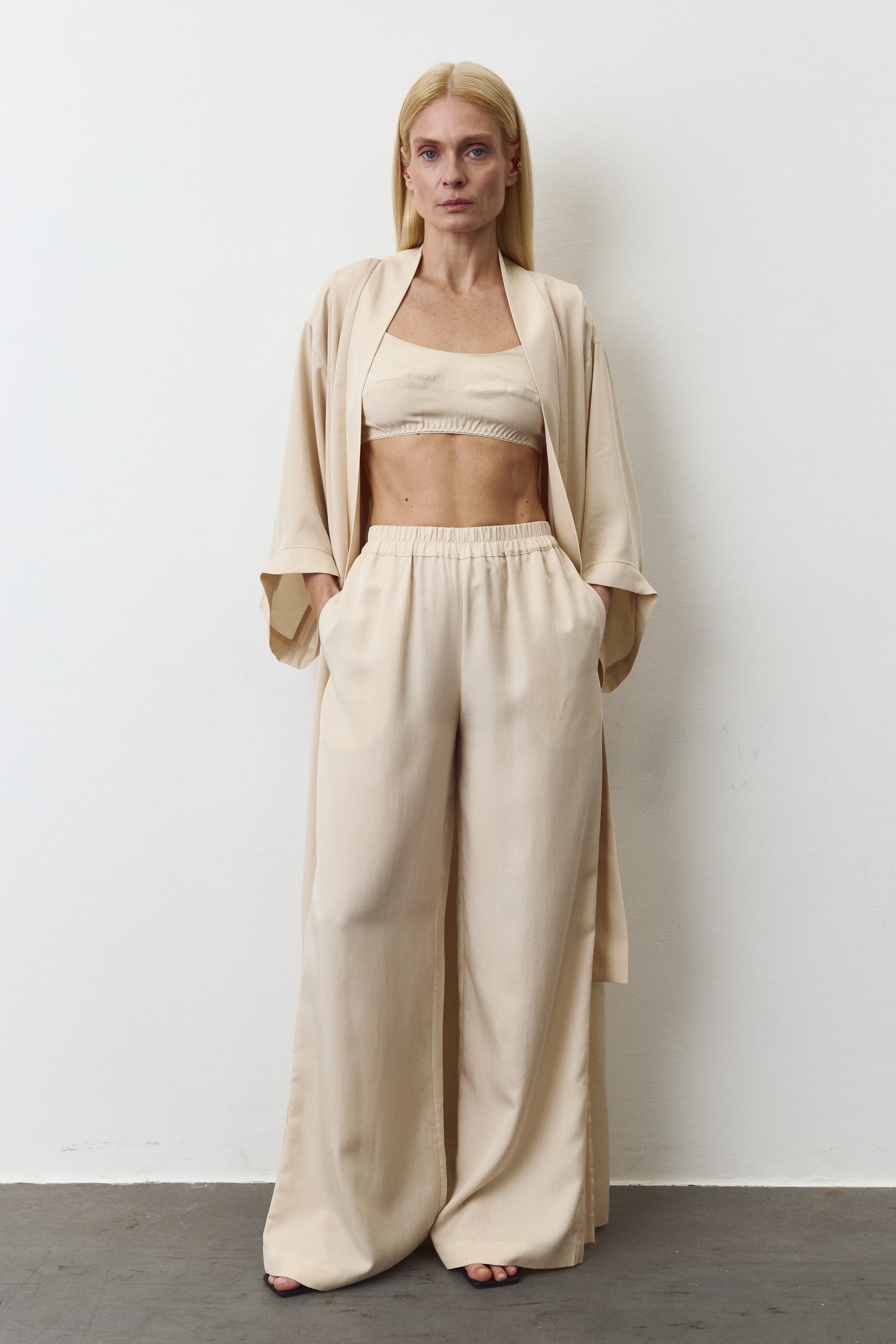 LUNA EUCALYPTUS PANTS IN PALE CELERY
