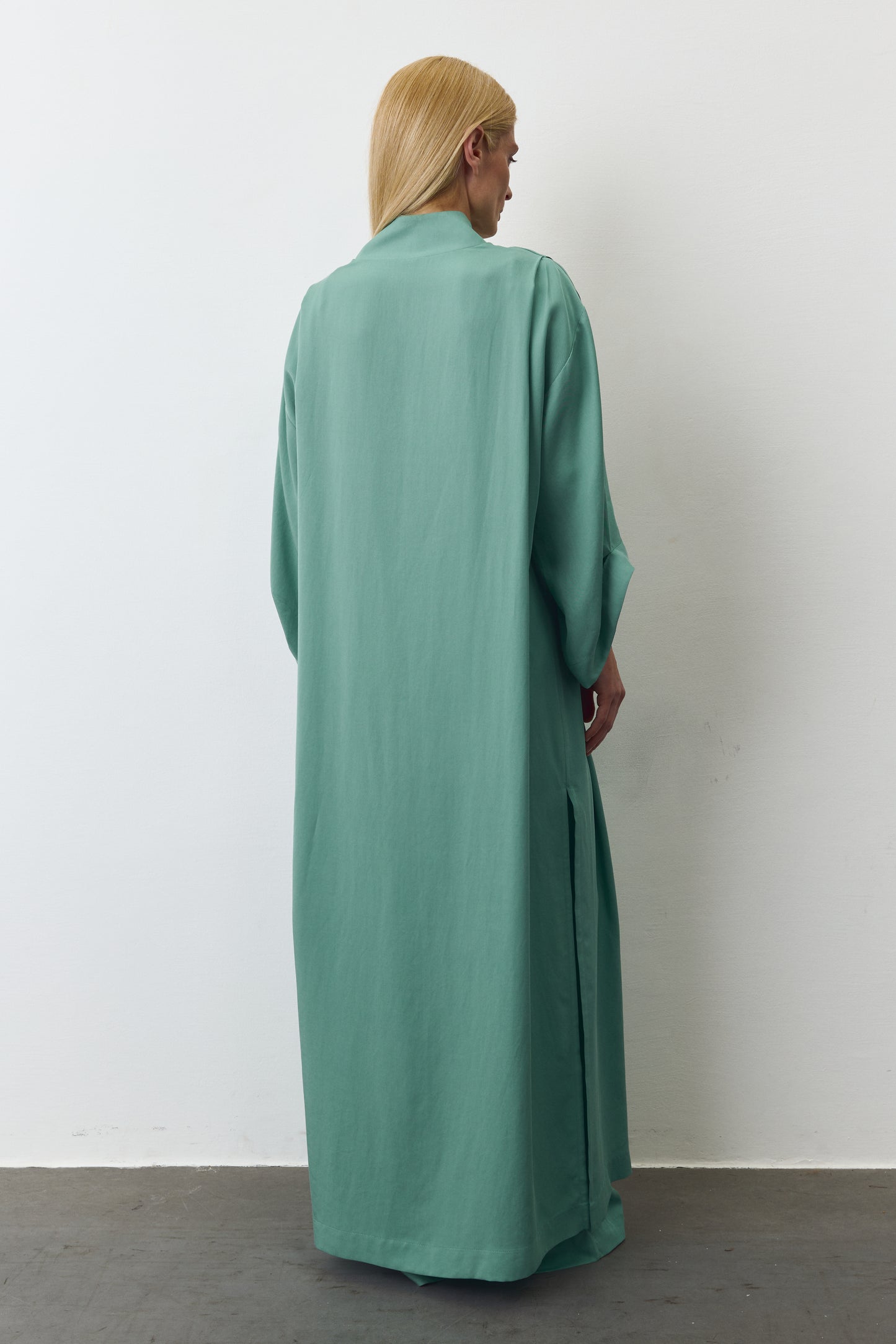 NOA EUCALYPTUS MAXI KIMONO IN SEA WAVE